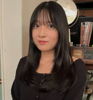 セミロング ブリーチなし/透明感 /ショート/大世のヘアスタイル