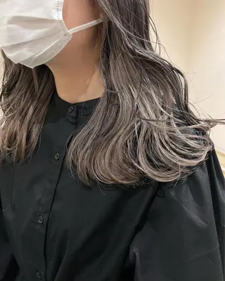 ロング カラー 店長✨️韓国ヘア✖️ 髪質改善カラー／純大のヘアスタイル