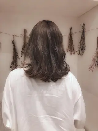 ミディアム カラー はだゆうき @hadadan08のヘアスタイル