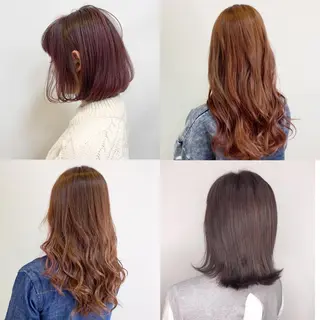 ミディアム レイヤー×縮毛矯正 深見 拓のヘアスタイル