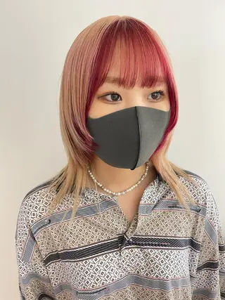 カラー デザインカラー 🎀REINA🎀のヘアスタイル