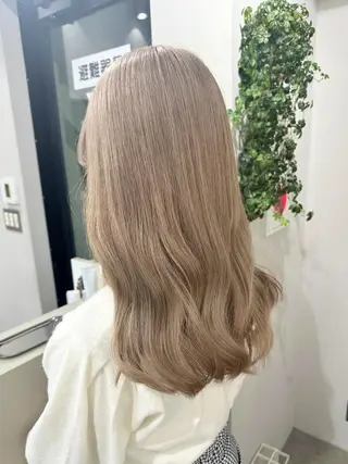 セミロング カラー ✨【公式】 juhl.横浜✨のヘアスタイル