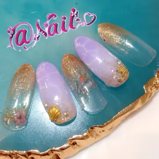 ネイル 小尾 栞のネイルデザイン