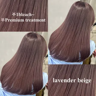 カラー ヘアアレンジ 🤍淡色ピンク&ラベ ンダーYUKI🤍のヘアスタイル