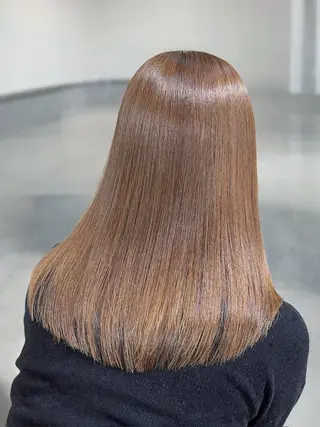 セミロング Eir 神戸所属・髪質改善/縮毛矯正 長井 美佐子のヘアスタイル