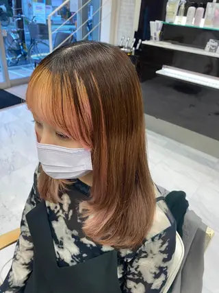 ロング 目黒 碧人のヘアスタイル