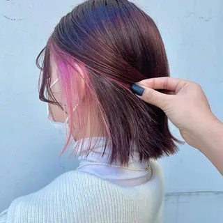 ショート もにか🌞原宿/渋谷 🌝ブリーチカラーのヘアスタイル