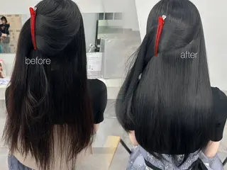 ロング 🎀miyu🎀 カラー/縮毛矯正のヘアスタイル