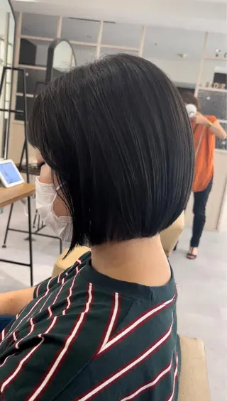 ショート メンズバレイヤージュ 斉藤春のヘアスタイル