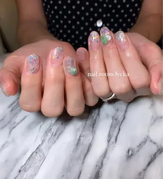 ネイル ﾈｲﾙﾙｰﾑﾘｯｶ 𝐦𝐚𝐲𝐮のネイルデザイン