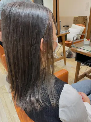 セミロング 松島 涼花のヘアスタイル