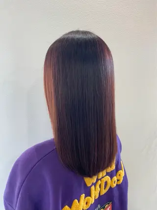 セミロング カラー 川口歩登 【blanc】春日のヘアスタイル