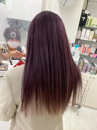 ロング カラー 山森 大地のヘアスタイル