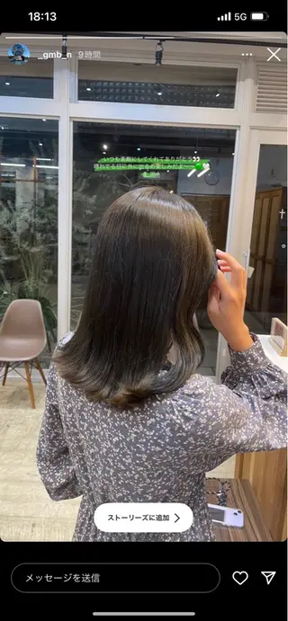 ミディアム jr.stylist 小島千穂🎀のヘアスタイル