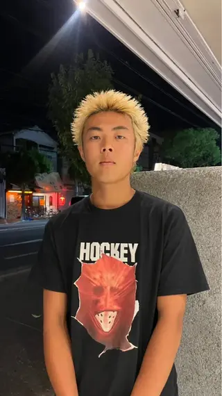 カラー パーマ/透明感カラー 小松のヘアスタイル