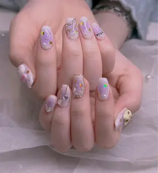 ネイル 長さだし専門店 M2　rikaのネイルデザイン