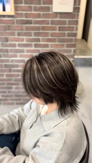 ショート カラー 一刀 厚太のヘアスタイル