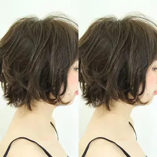 ショート カラー 'amo所属・'amo eyelashのマツエク・マツパデザイン