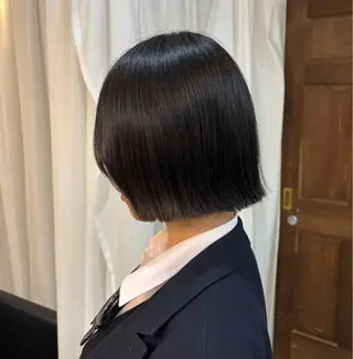 ミディアム ボブ/可愛いスタイル ⠀ゆらのヘアスタイル