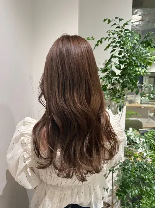 ロング カラー かねこ くれはのヘアスタイル