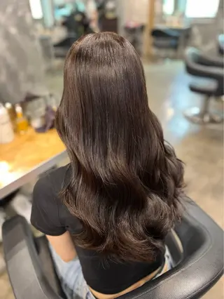 ロング カラー ヘアアレンジ 🥣大人っぽ韓国 スタイル🥣アヤノのヘアスタイル