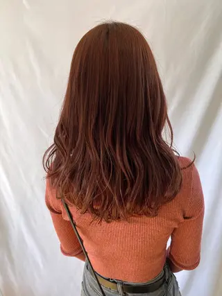 セミロング 富永 美玖のヘアスタイル