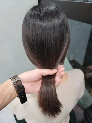 セミロング カラー Endearing所属・❇️安達 優心❇️ 髪質改善/艶髪特化のヘアスタイル