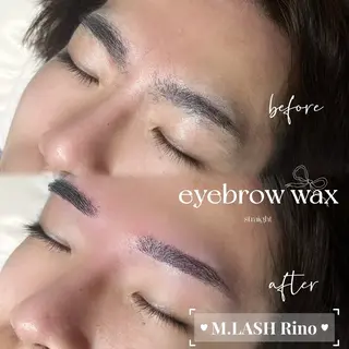メンズ アイブロウ M.LASH 🤍rinoの眉毛・アイブロウイメージ