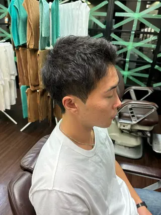 ショート メンズ メンズ&スパ JOY/BOX所属・則光 諒一のヘアスタイル