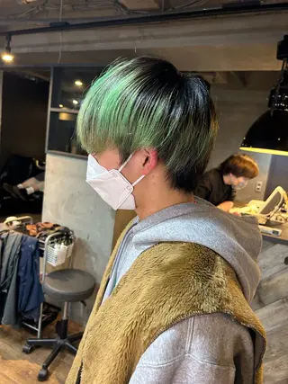 ショート カラー yori SAPPORO所属・yoriダブルカラー 代表すがわらのヘアスタイル