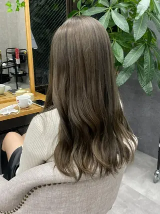 ロング カラー FRAME spa&hair room博多店【フレーム】所属・髪質改善｜顔周り｜博 多｜川上智也のヘアスタイル