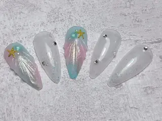 ネイル lucky nail 歌舞伎町のネイルデザイン