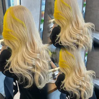 ロング カラー 透明感カラー/推しカ ラー☁️JURAのヘアスタイル