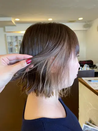 ミディアム カラー Hair Musee   柱店所属・topstylist 吉住 早織のヘアスタイル