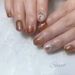 ネイル sweet 仲野陽子のネイルデザイン