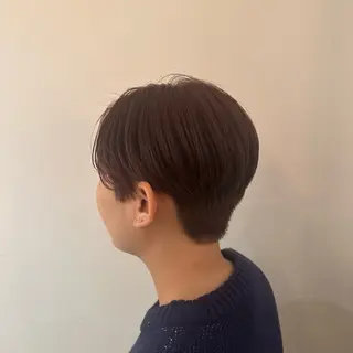 ショート カラー ヘアアレンジ みなみ/韓国ボブ/ 韓国レイヤーのヘアスタイル