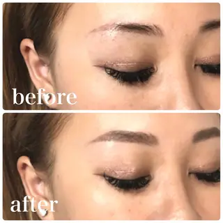 カラー パーマ メンズ アイブロウ ar+  hair salon所属・眉毛専門店✨ar+ 新宿 NARUMIの眉毛・アイブロウイメージ