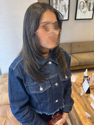 ロング レイヤー⌇﻿髪質改善 ⌇﻿misato🩶のヘアスタイル