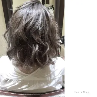 ミディアム カラー Ly   hair（リーヘア）所属・Lyhair🦊🎀 AKIのヘアスタイル