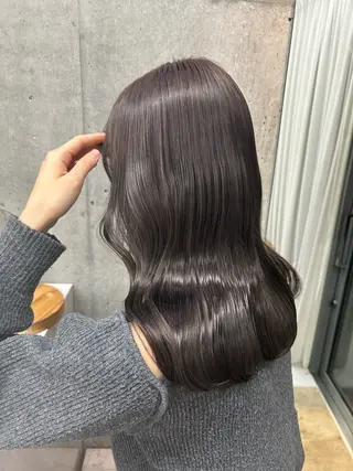 セミロング LOE所属・LOE Yuuka/42🩵のヘアスタイル