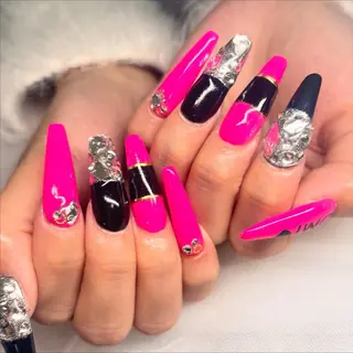 ネイル RE💟N.NAIL ラテン系お姉さんのネイルデザイン