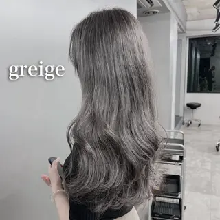 ミディアム ベージュ/グレージュ 🧸あやか/表参道のヘアスタイル