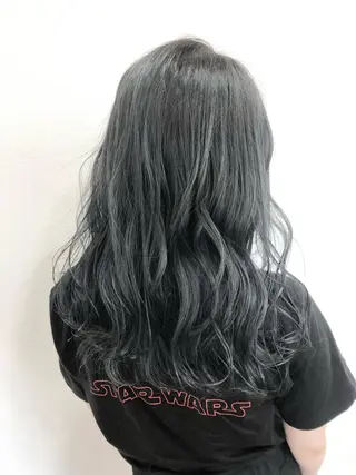 ロング 【.ico】心斎橋/ ウルフ/飛田ゆうきのヘアスタイル