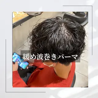 ショート パーマ メンズ 【レイク　メンズ特化 /パーマ特化】野平のヘアスタイル