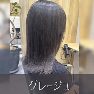 ミディアム FURUSHO 栄店所属・艶髪縮毛矯正 /中山なかやまのヘアスタイル