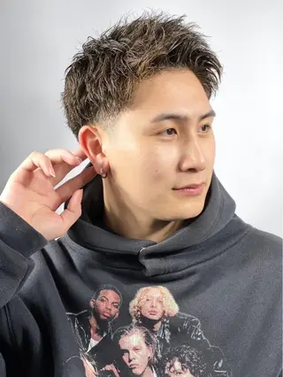 ショート メンズ ブレイズマン バーバーショップ所属・メンズカット、パーマ 🌟れな🌟のヘアスタイル