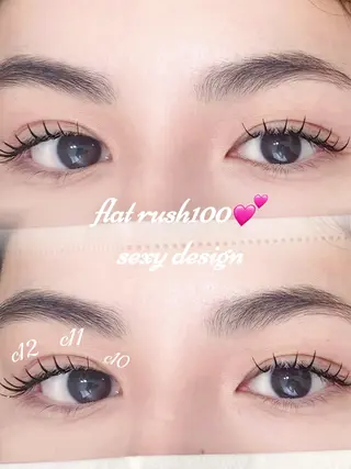 マツエク・マツパ CreBiA🪻 hiyoriのマツエク・マツパデザイン