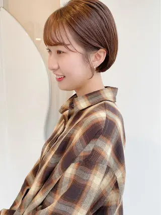ショート 【ボブ/個室サロン】 癒し空間mimuraのヘアスタイル