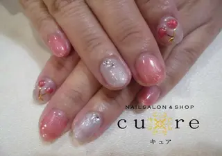ショート ネイル ネイルサロン Cureのネイルデザイン