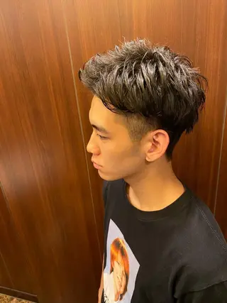 ミディアム 齋藤 大晟のヘアスタイル